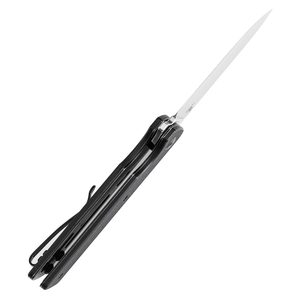 Tenable Anomaly Folding Knife Black G10 Handle (3.14'' Stonewashed Nitro-V Blade) Pinkerton Knives Design-T2038A1 - Image 4