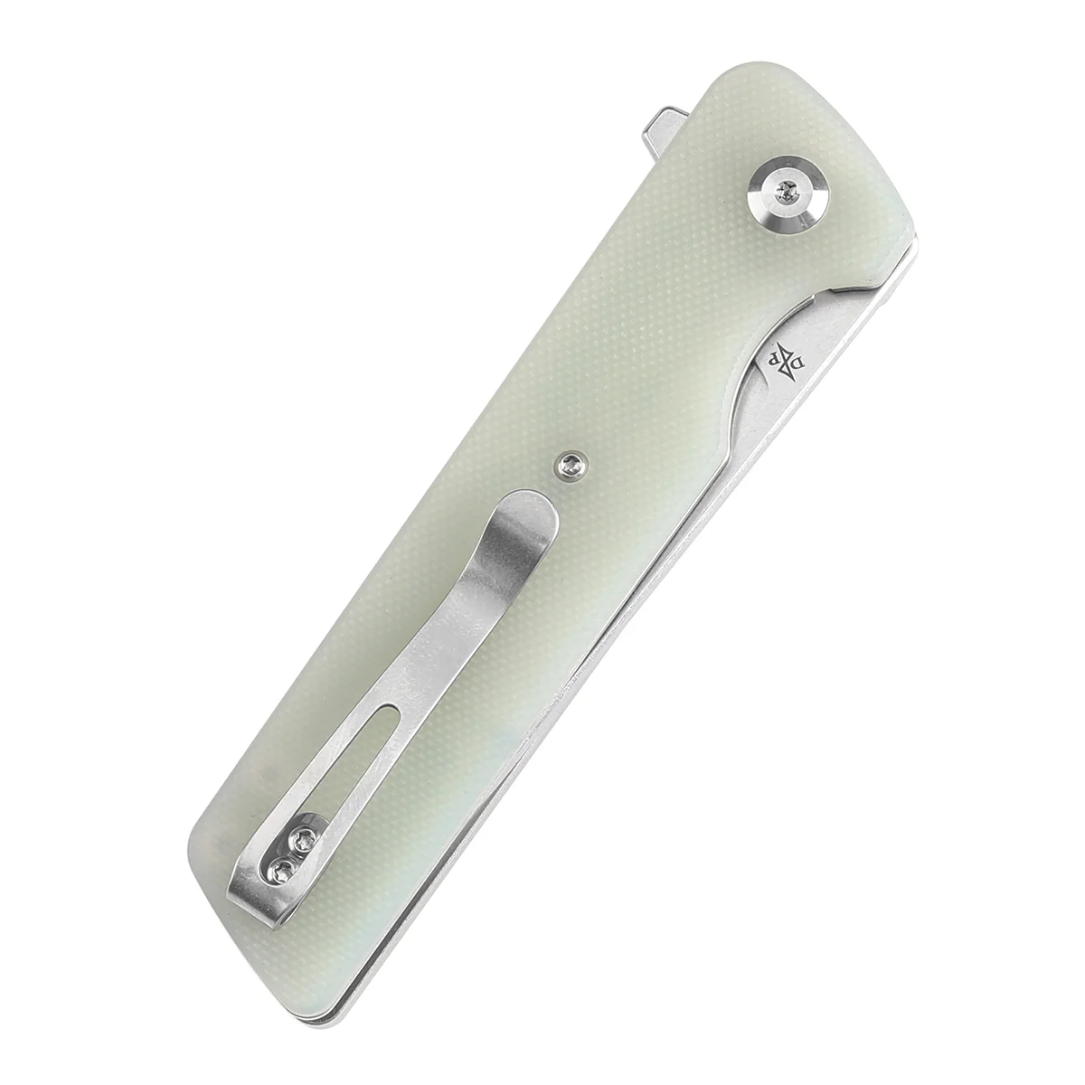 Tenable Anomaly Folding Knife Jade G10 Handle (3.14'' Stonewashed Nitro-V Blade) Pinkerton Knives Design-T2038A4 - Image 8