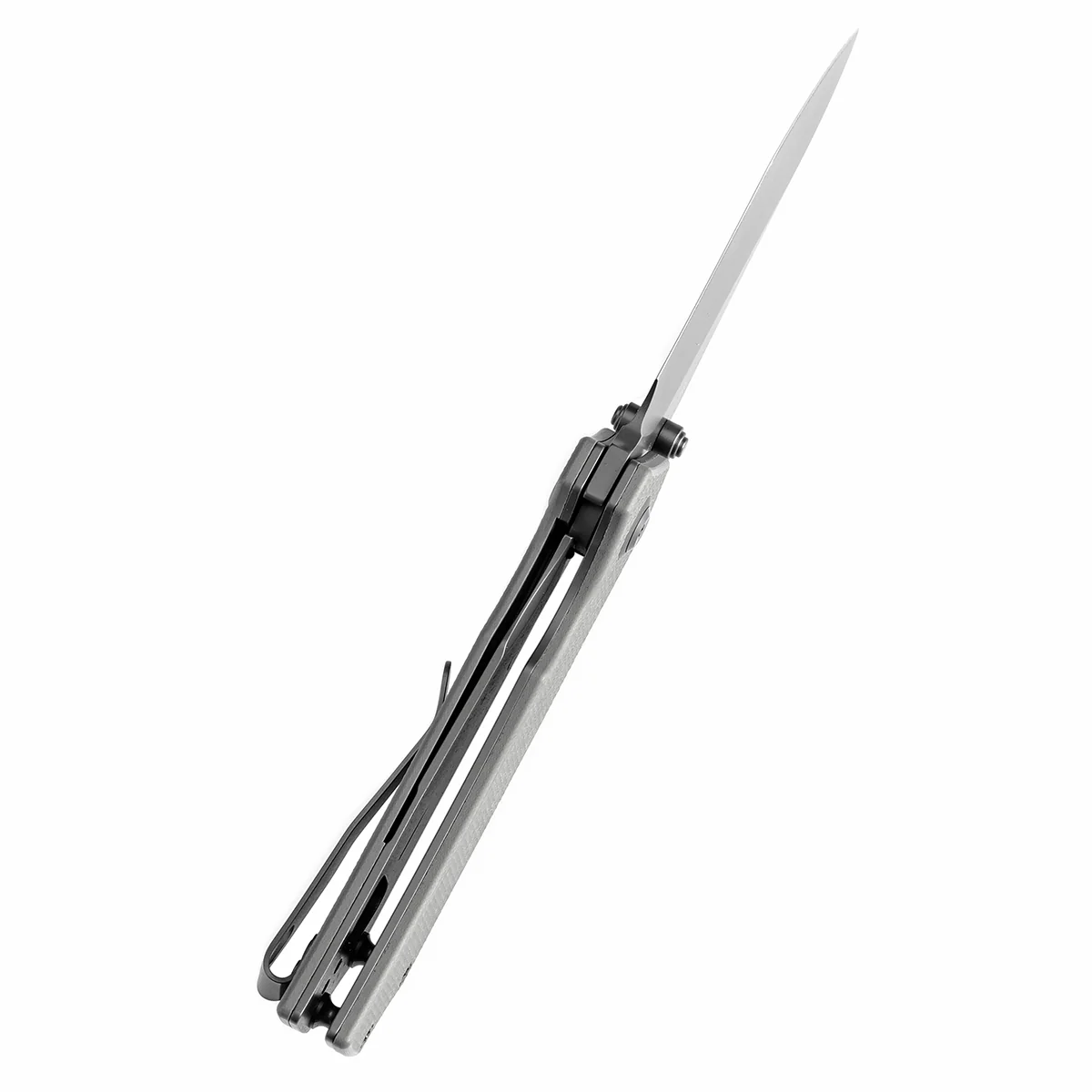 Tenable Fermi Folding Knife Light Sand G10 Handle (3.11'' Grey TiCn Coated 14C28N Blade) Burchtree Designs-T1122A5 - Image 4