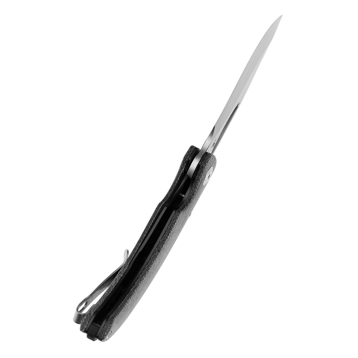 Tenable Gideon Folding Knife – 3.5" Stonewashed Nitro-V Blade – Black Micarta Handle – Dead Sober Design - T1119A1 - Image 4