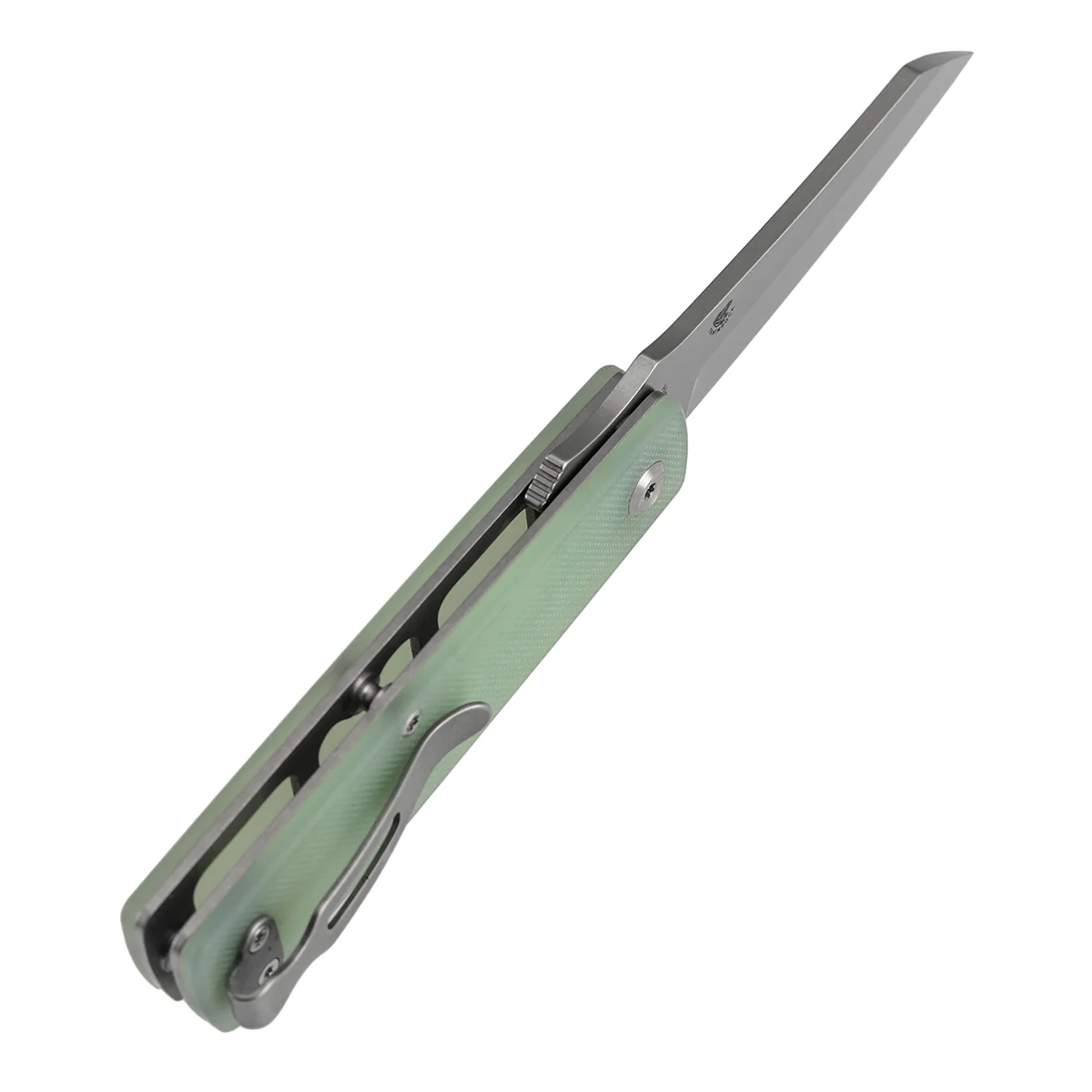 Tenable Higonokami Folding Knife | 3.02'' Stonewashed D2 Blade | Jade  G10 Handle | Goran mihajlovic Design | B2135A4 - Image 5
