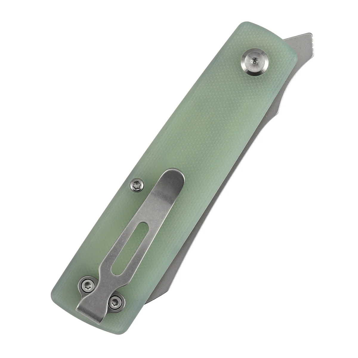 Tenable Higonokami Folding Knife | 3.02'' Stonewashed D2 Blade | Jade  G10 Handle | Goran mihajlovic Design | B2135A4 - Image 7