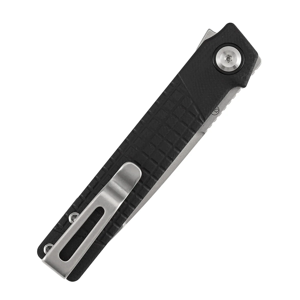 Tenable Kitpu Folding Knife | 2.9'' Stonewashed Nitro-V Blade | Black G10 with Frag Pattern Handle | Jonathan Styles Design - B2123A3 - Image 9